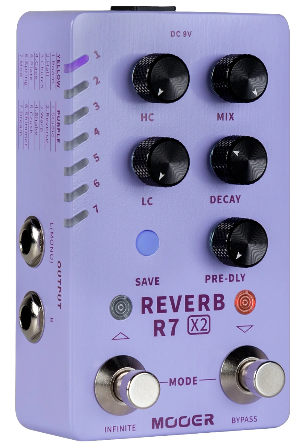 Mooer Reverb R7 X2 2