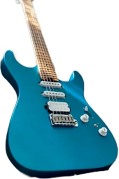 Soloking MS-1 Custom 24 HSS Satin Electric Blue