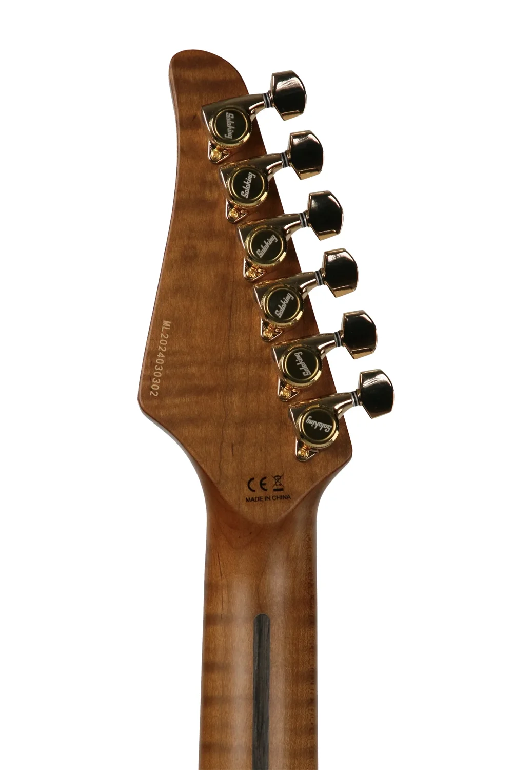 Soloking MS-1 Classic Ash FMN in White Blonde with Roasted Flame Maple Neck Nafiri Special Run 6