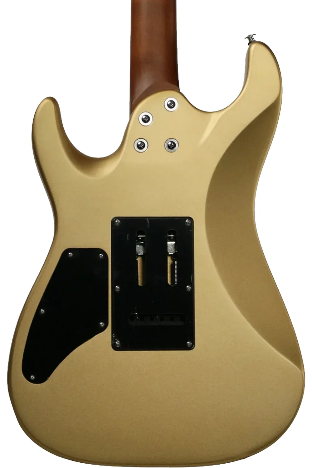 Soloking MS-1 Custom 24 HSS Flat Top in Satin Shoreline Gold 2
