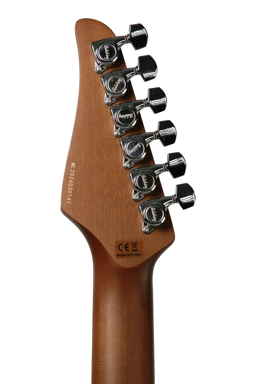 Soloking MS-1 Custom 24 HSS Flat Top in Satin Shoreline Gold 6