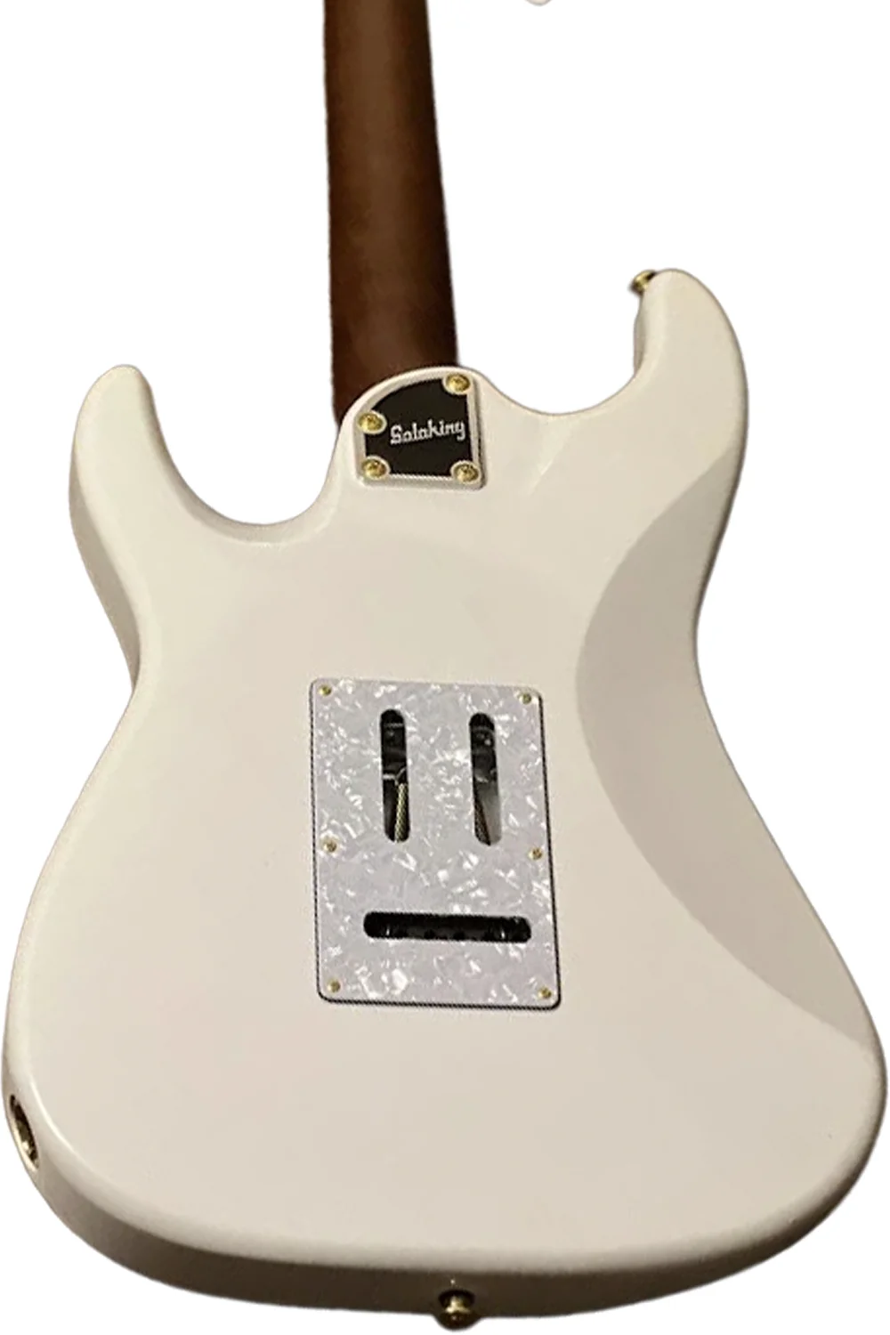 Soloking MS-1 Classic MKII in Olympic White Gold Hardware Nafiri Special Run Jescar 2